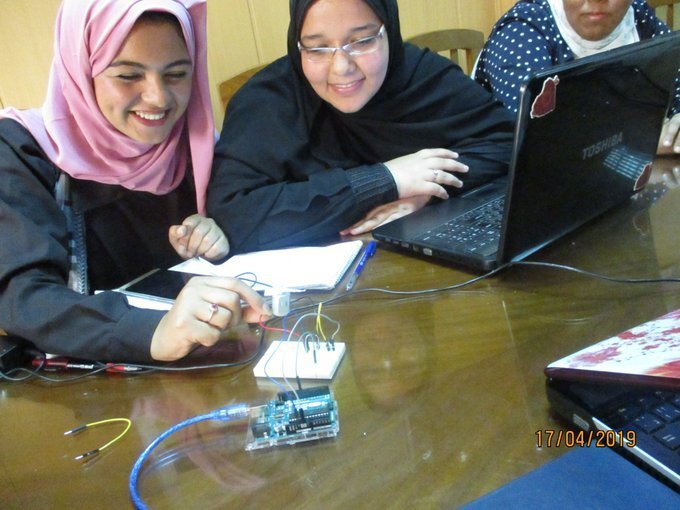 Biomaker Workshops at Mansoura University, Egypt
