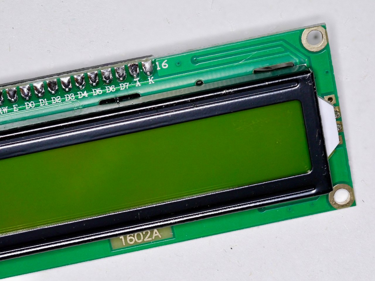 16x2 LCD Screen (TZT 1602LCD green)